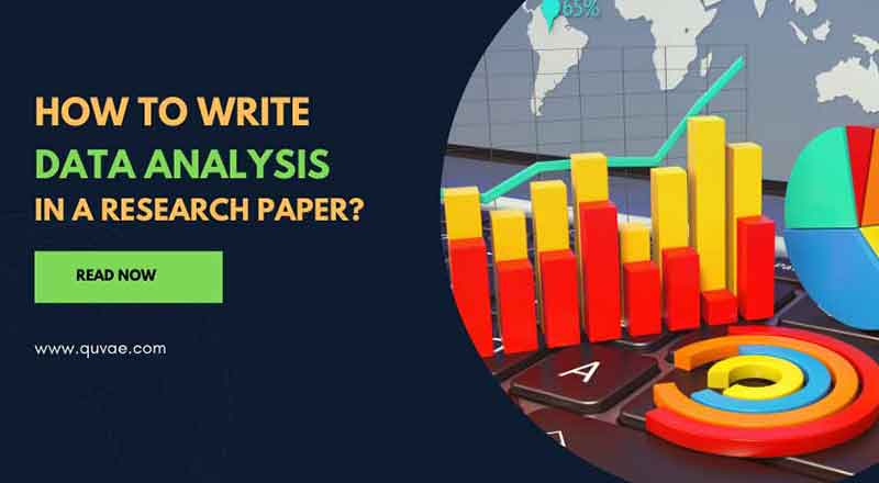 How to write data analysis in a research paper?