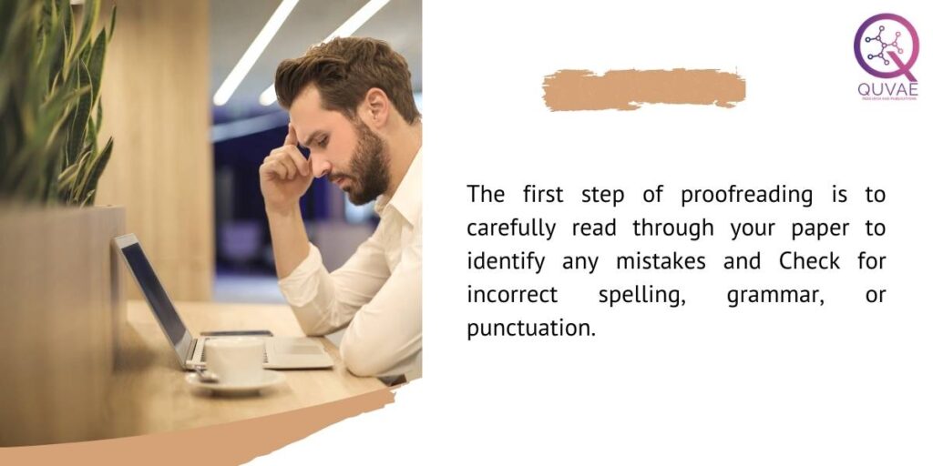 How to proofread research papers
