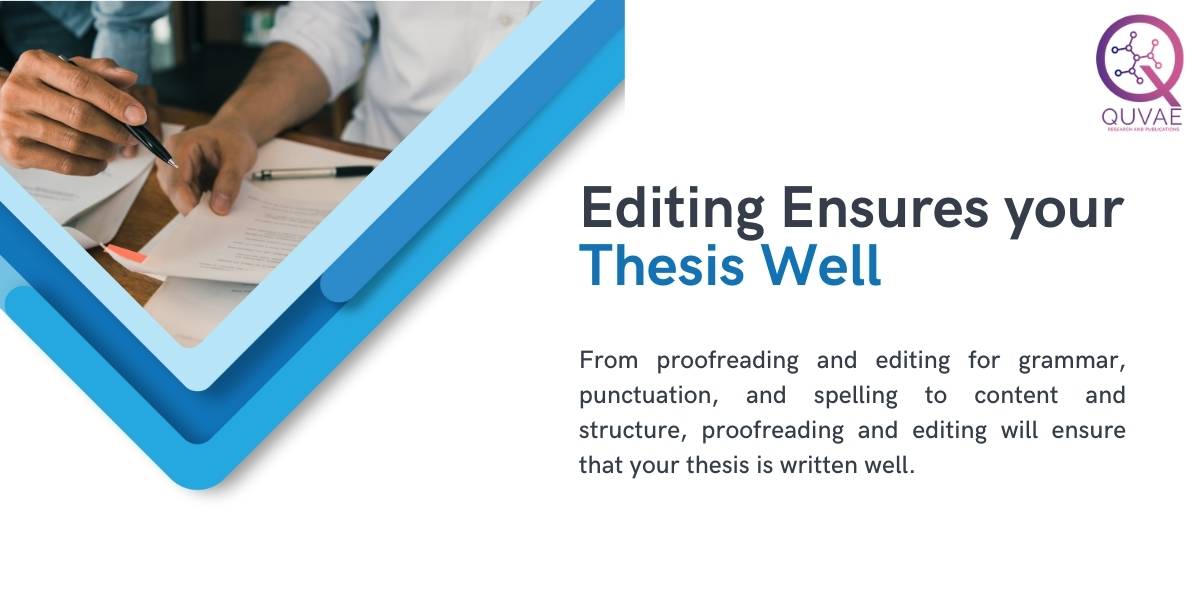 Thesis Editing Assistance Thesis Editing Services Quvae