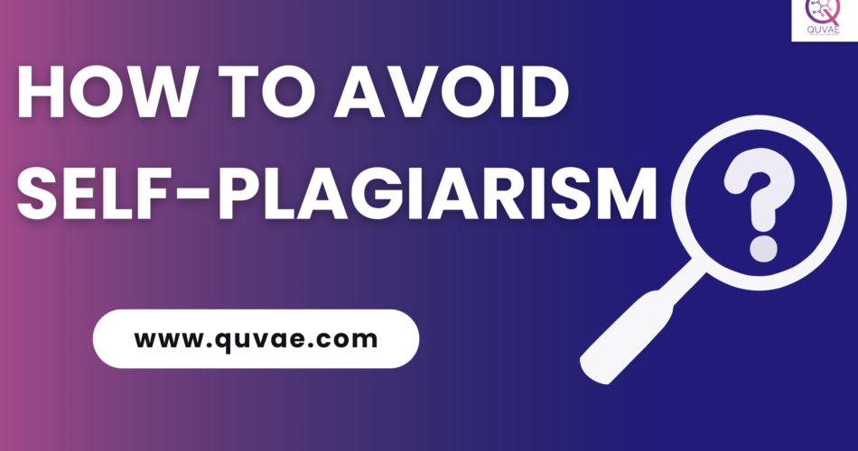 Self-plagiarism