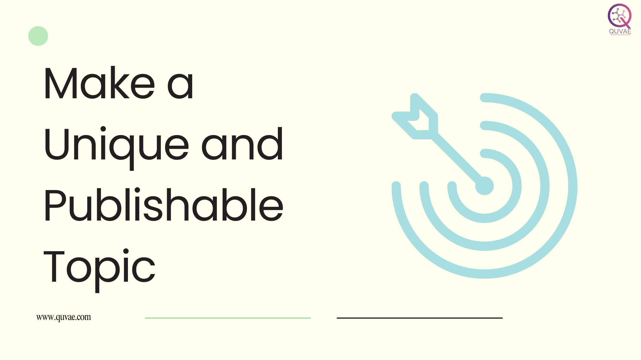 How to Choose a Review topic (2)