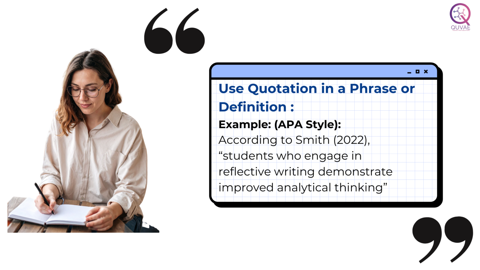 Quotation Academic Writing Example Proper Use of Quotation Marks in Academic Writing: Rules, Examples, and ...