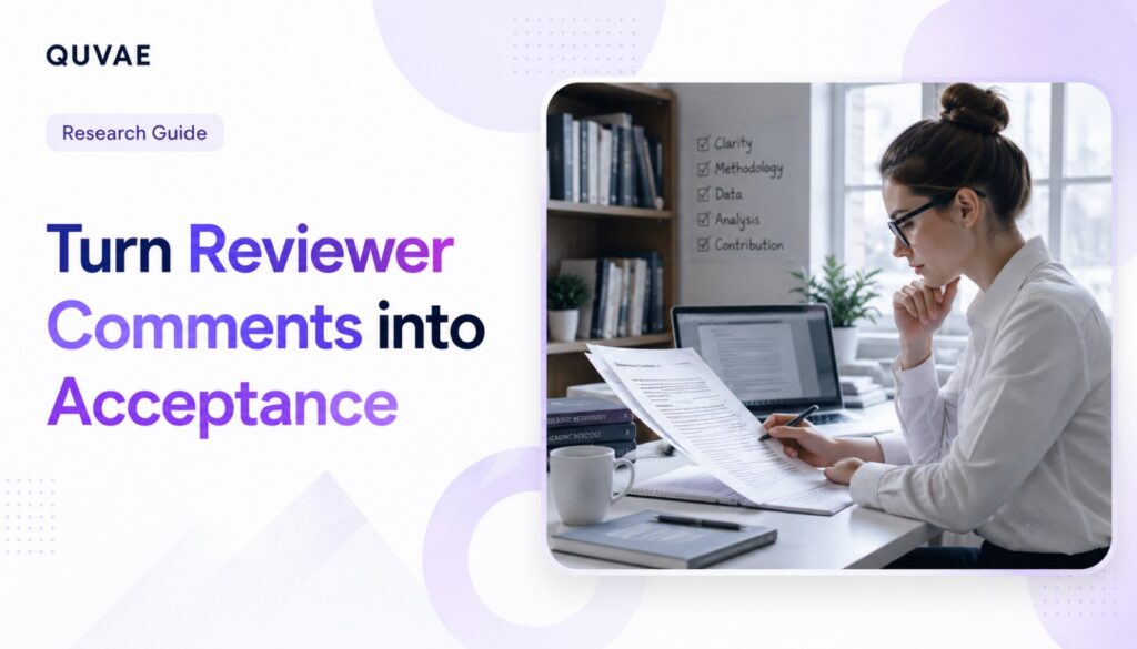 Reviewer Method How to Respond to Reviewer Comments - QUVAE